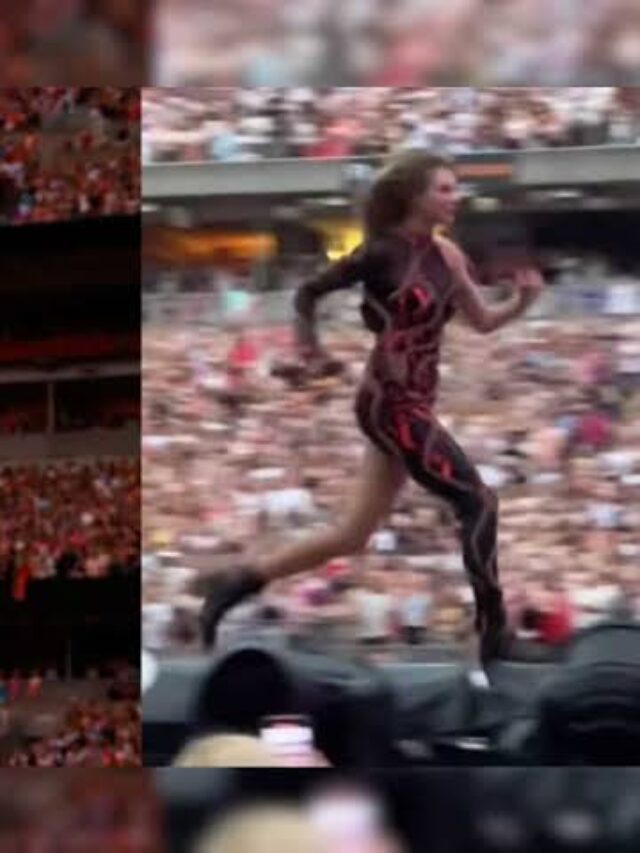 Taylor Swift encounters stage malfunction